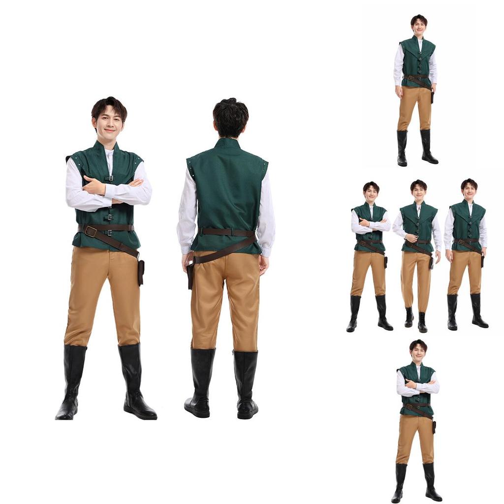 Волшебный Костюм Принца С Длинными Волосами Для Косплея На Фэнтезийные Мероприятия И События