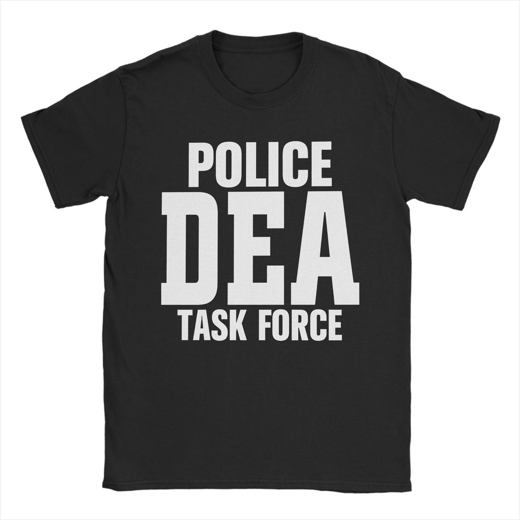 Мужская футболка DEA US Federal Interdiction Agency 100% Хлопок Одежда Повседневная Короткий рукав Круглый вырез Футболка Идея для подарка Футболки