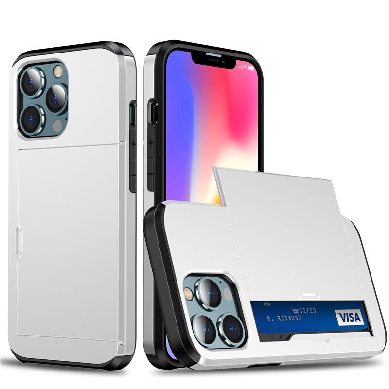 Применимо к чехлу для мобильного телефона iPhone17ProMax, чехол-слайдер с отсеком для карт Apple 16, броня Samsung S25, броня Note20