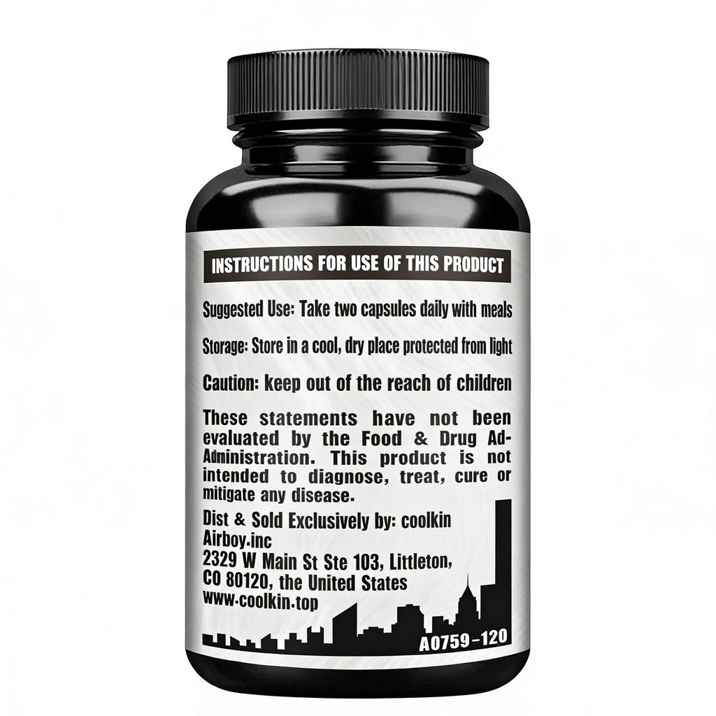 Shilajifuric Acid 1000 mg - Antioxidant, energy booster, enhances endurance.