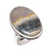 Bumble Bee Jasper Gemstone 925 Sterling Silver Jewelry Ring Size 9