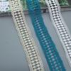 Водорастворимое Хлопковое Кружево для Вышивки Женские Аксессуары для Одежды Двустороннее Неэластичное Ажурное Кружево