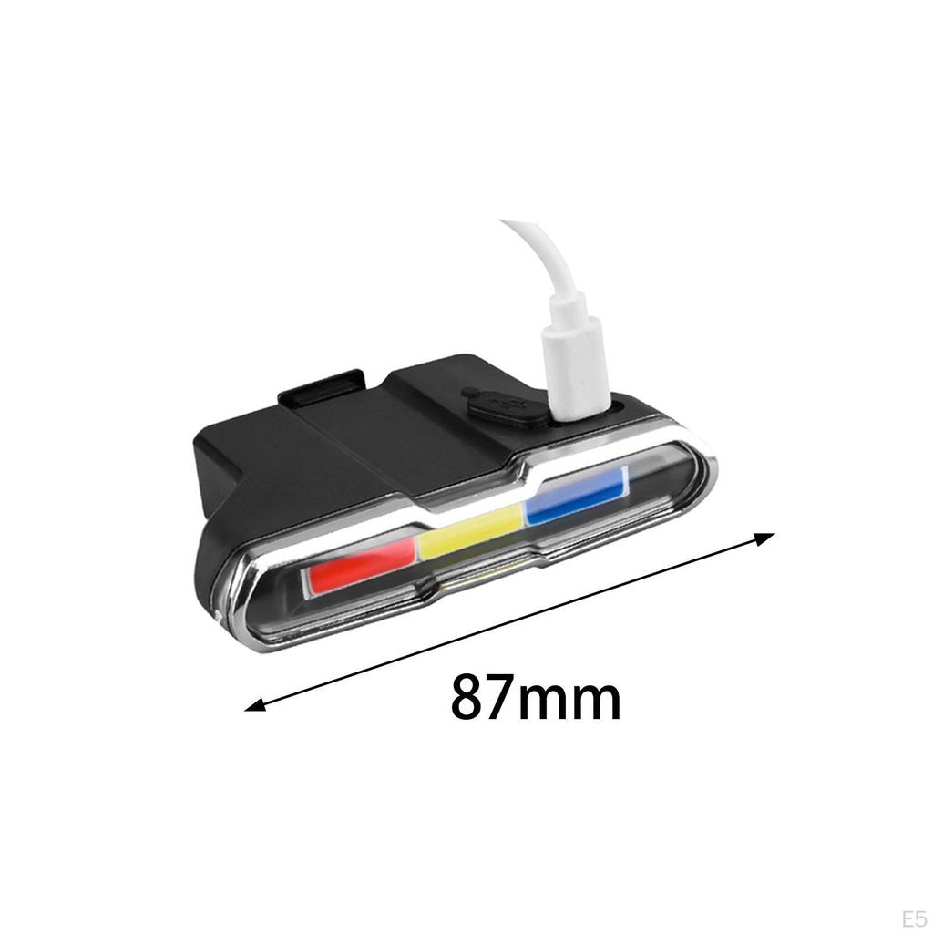 Задний фонарь для велосипеда. Велосипедная лампа. 7 режимов. Предупреждение.
