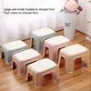 Пластиковый табурет-стремянка Нескользящий толстый табурет Сиденье для пеленания Мебель Скамейка Ванная Спальня Туалет Детский сад