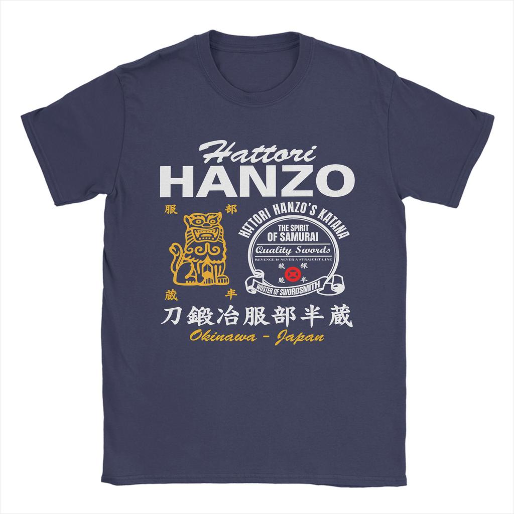 Men Hattori Hanzo T Shirts Cotton Clothes Novelty Short Sleeve Crewneck Tees Plus Size TShirt