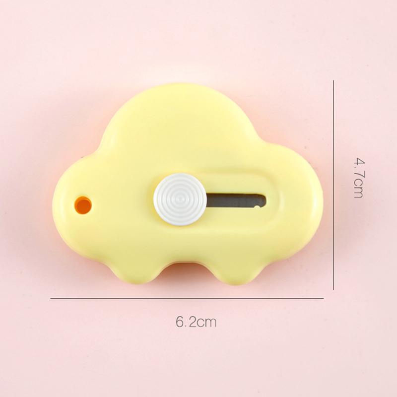 1 Piece Kawaii Mini Pocket Car Art Utility Knife Box Knife Paper Cutter Craft Wrapping Refillable Blade Stationery