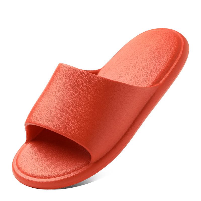 Домашние тапочки, однотонные, износостойкие, модные, нескользящие, парные сандалии для ванной комнаты, мужские и женские сандалии для улицы и дома, тапочки