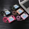 Crossbody Leather Cards Solt Wallet Bag Case For Samsung Galaxy Z Flip 5 4 3 5G Flip5 Portable Holder Lanyard Pocket Cover