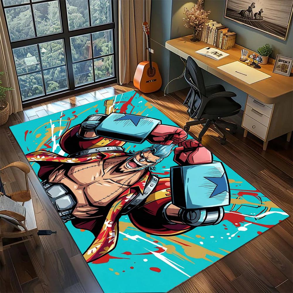 Luffy Carpet Big Area Home Decor, Non Slip Washable Floor Mat Rug Bedroom Gamer Room Interior.-TING