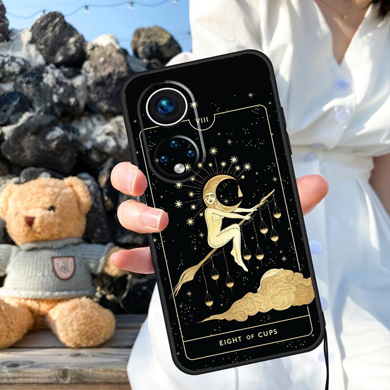 Witches Moon Tarot Mystery Totem Case For Honor X9b X8b X8 X9 X6a X7a X8a X9a Honor Magic 6 5 Pro 50 70 90 Lite Back Cover