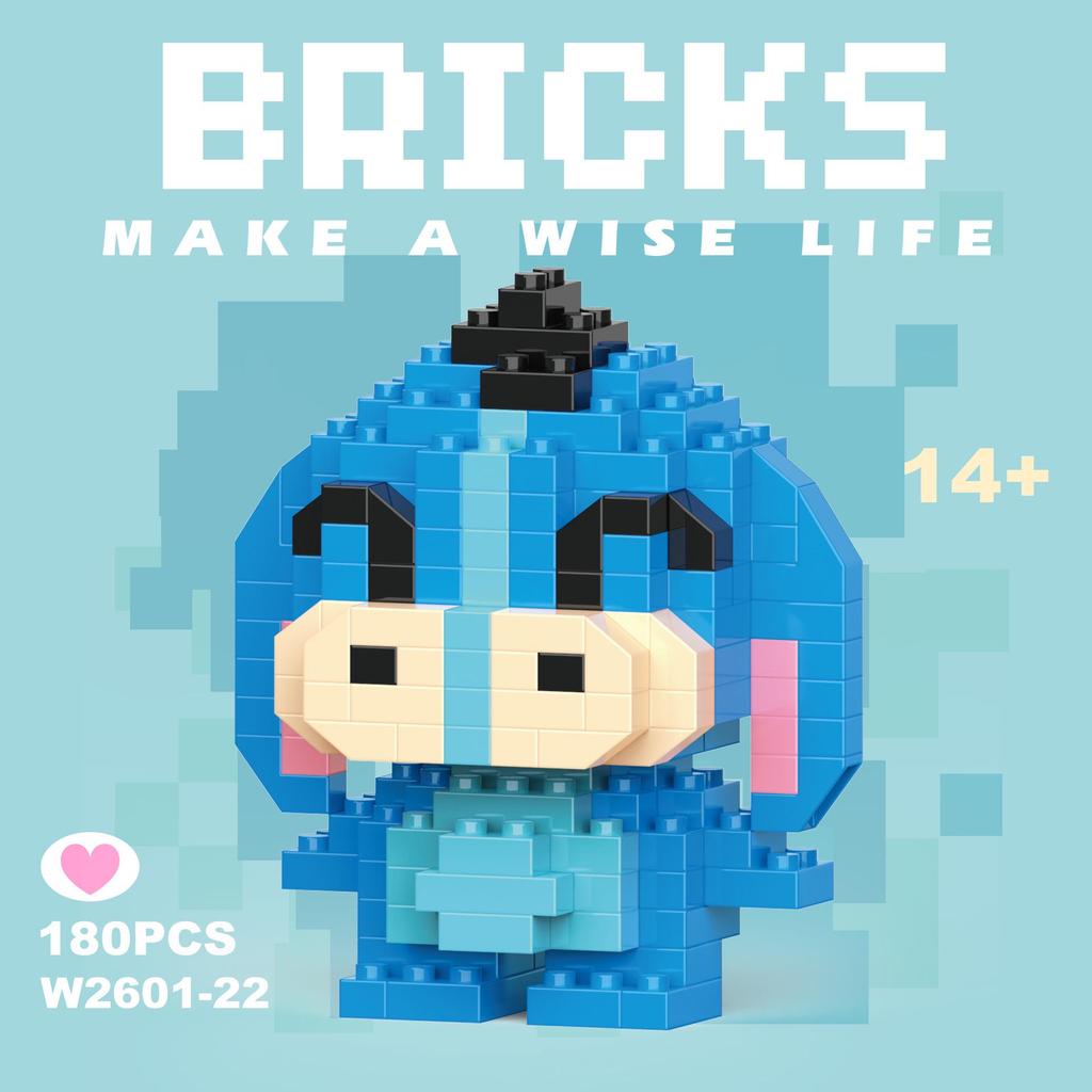Развивающие мультяшные фигурки, совместимые с LEGO, для подарков на День защиты детей и в детский сад