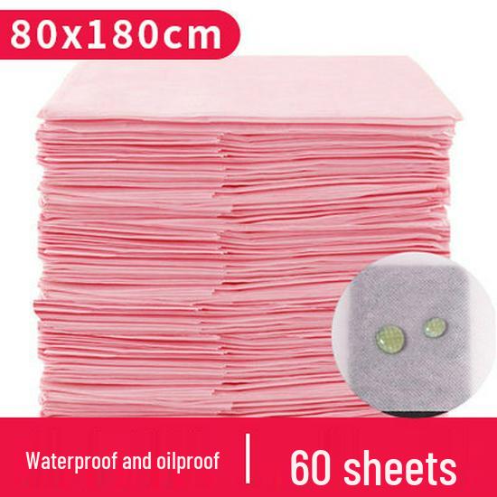 Waterproof & Oil-Proof Non-Woven Disposable Massage Bed Sheets with Face Hole