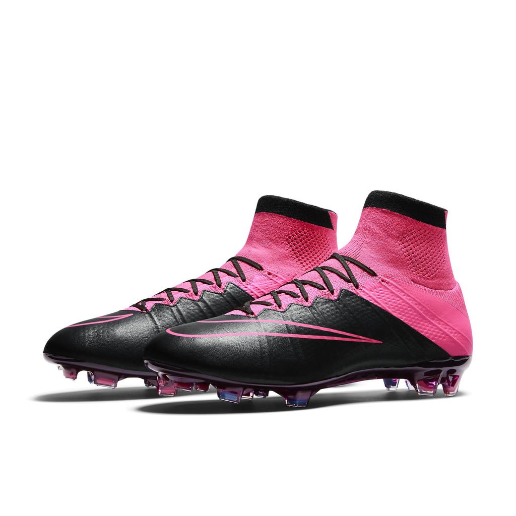 Nike Mercurial Superfly 4 Tech Craft FG черные гипер-розовые мужские кроссовки Pink-Pow 747219-006