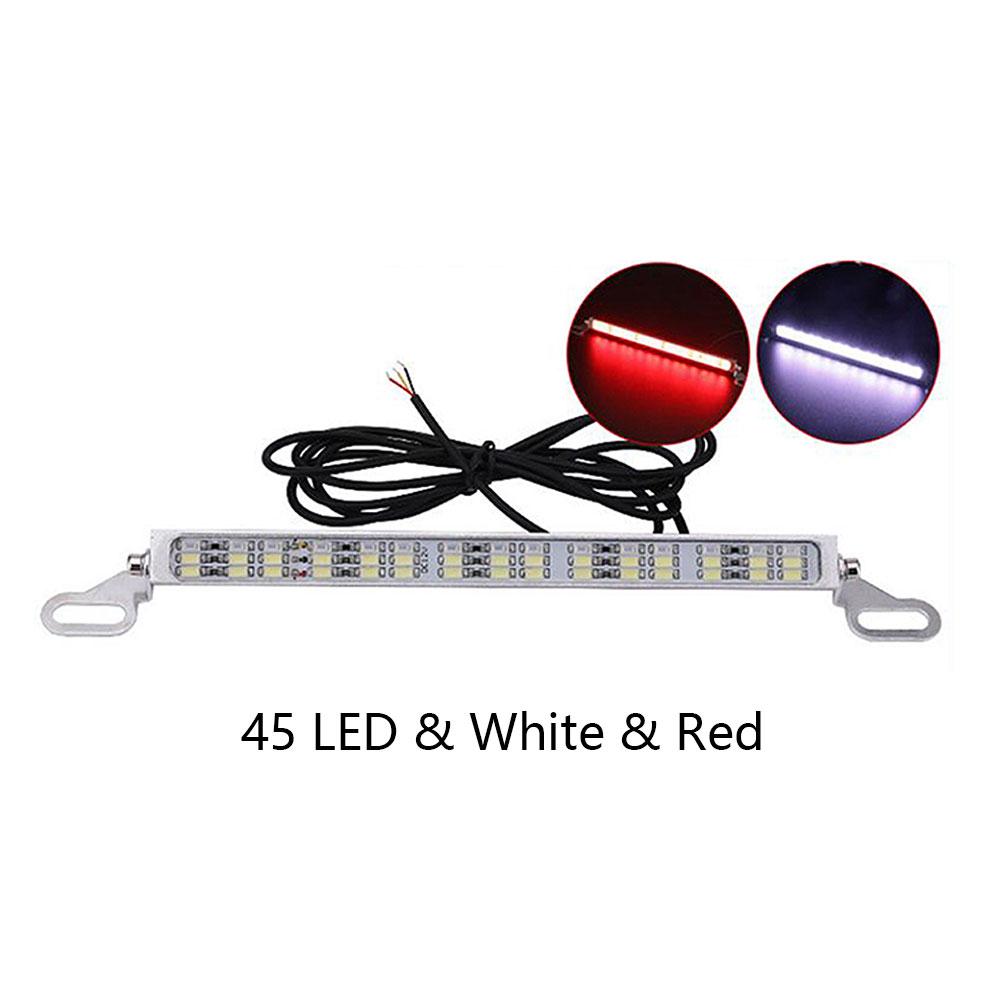 30/45SMD автомобильный светодиодный фонарь резервный фонарь заднего хода стоп-сигнал автомобильный номерной знак DRL противотуманные фары белый красный автомобильные аксессуары