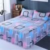 Bedroom Household Single-piece Sanding Bed Skirt Solid Color Skin-friendly Bedspread Bed Cover Bedroom Student Dormitory Sheets