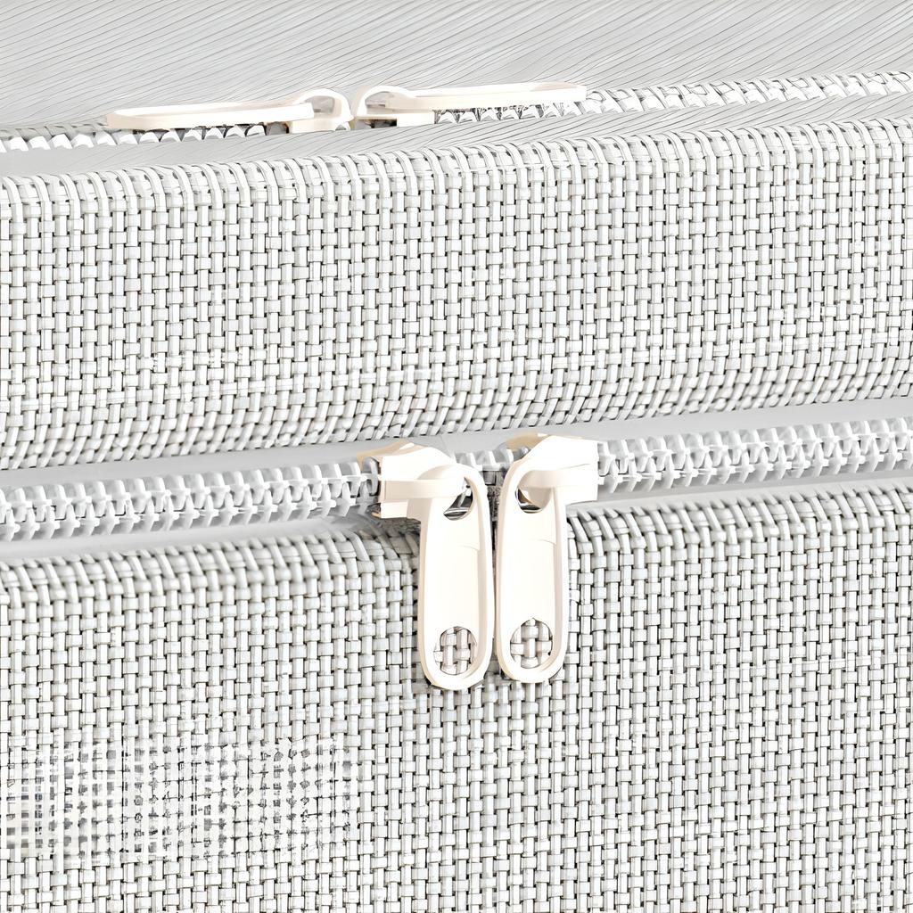 2 шт. Большой органайзер для одежды, складной органайзер, органайзер для одежды с ручкой и окошком