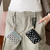 Ultra Slim Minimalist Coin Purse Ultra Light Women Mini Wallet Gift Polka Dot Card Holder  Travel