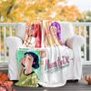 1pc KPop8 Theme Blanket - Digital Print, Polyester, Cozy for All Seasons, Perfect for Outdoor, Camping, and Travel