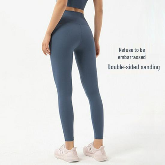 Трендовые двусторонние матовые леггинсы для йоги с высокой посадкой - Женские спортивные леггинсы с эффектом лифтинга бедер