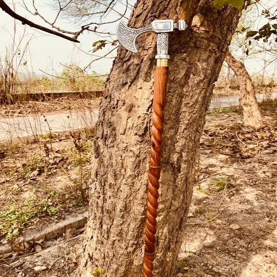 Трость трость Victoria Axe, трость для ходьбы, трость для мужчин, женская спиральная трость, трость с топором для папы