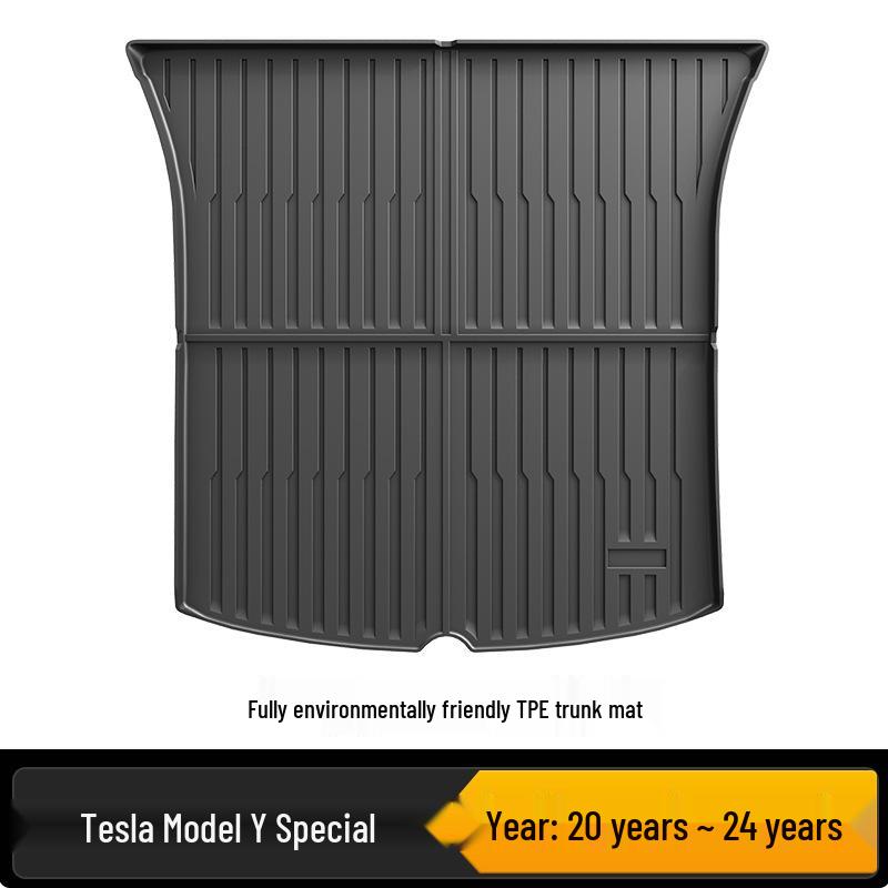 Всепогодные Эко-коврики из TPE для Tesla Model 3/Y (Обновленная модель) - Салон и Багажник