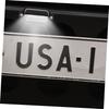DRESSOOS 12-24v License Plate Light for Truck Trailer Led Tag Lamp Assembly Material Multifunction Tail