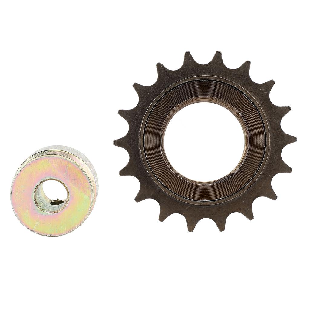 Single Speed Freewheel 18T Threaded Freewheel with 13mm Connector Cycling Replacement A