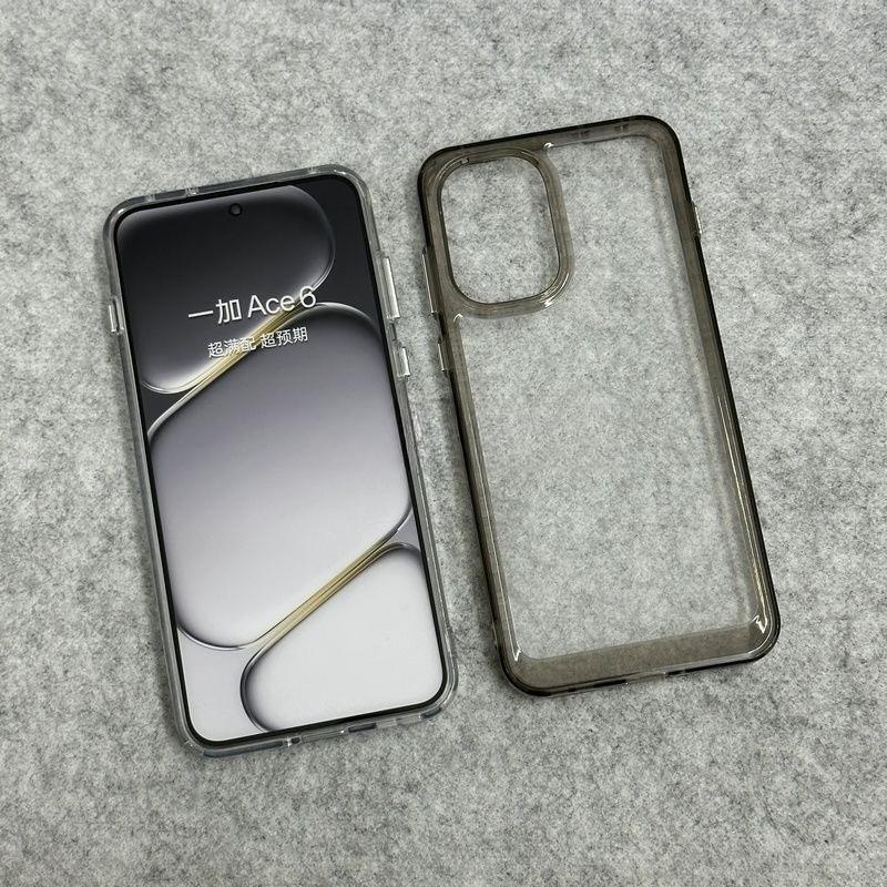 Для OnePlus Ace 5 Racing Nord CE5 Чехол Мягкий ТПУ Прозрачный Тонкий Ударопрочный Чехол для Телефона Для OnePlus Ace 5 Racing 5G Ободок Бампер