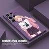Чехол для телефона My Hero Academy для Samsung Galaxy Note 20 Ultra S20 S23 Ultra S21 S22 Note 10 Plus 8 9, мягкий квадратный жидкий чехол