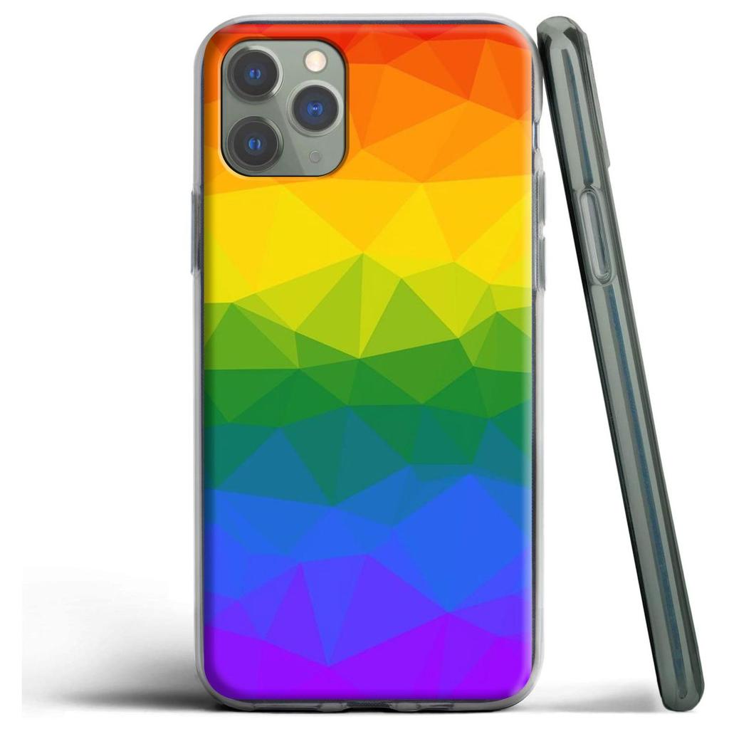 Силиконовый чехол для геев и лесбиянок ЛГБТ «Радуга Прайд» для Apple iPhone 12 Mini 11 Pro SE XS X XR Max 8 7 6S 6 Plus 5S