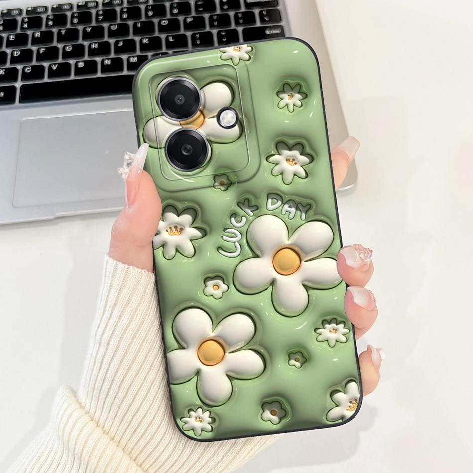Для Oppo A3x A3 Pro Глобальный Милый Мультяшный Чехол-Животное Для Oppo A3 5G 4G A 3X A3Pro Желейный Силиконовый Ударопрочный Мягкий Чехол