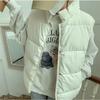 Down Cotton Vest for Women Standing Collar Short Autumn and Winter Loose Padded Vest Light Clip Jacket Top