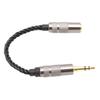 Silver Plated Copper 3.5 Stereo Male to 2.5 Balanced Female Adapter  Daily Use