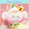 Plush Jinnew Coin Purse Keychain Adorable Cartoon Design For Stylish Key Accessories