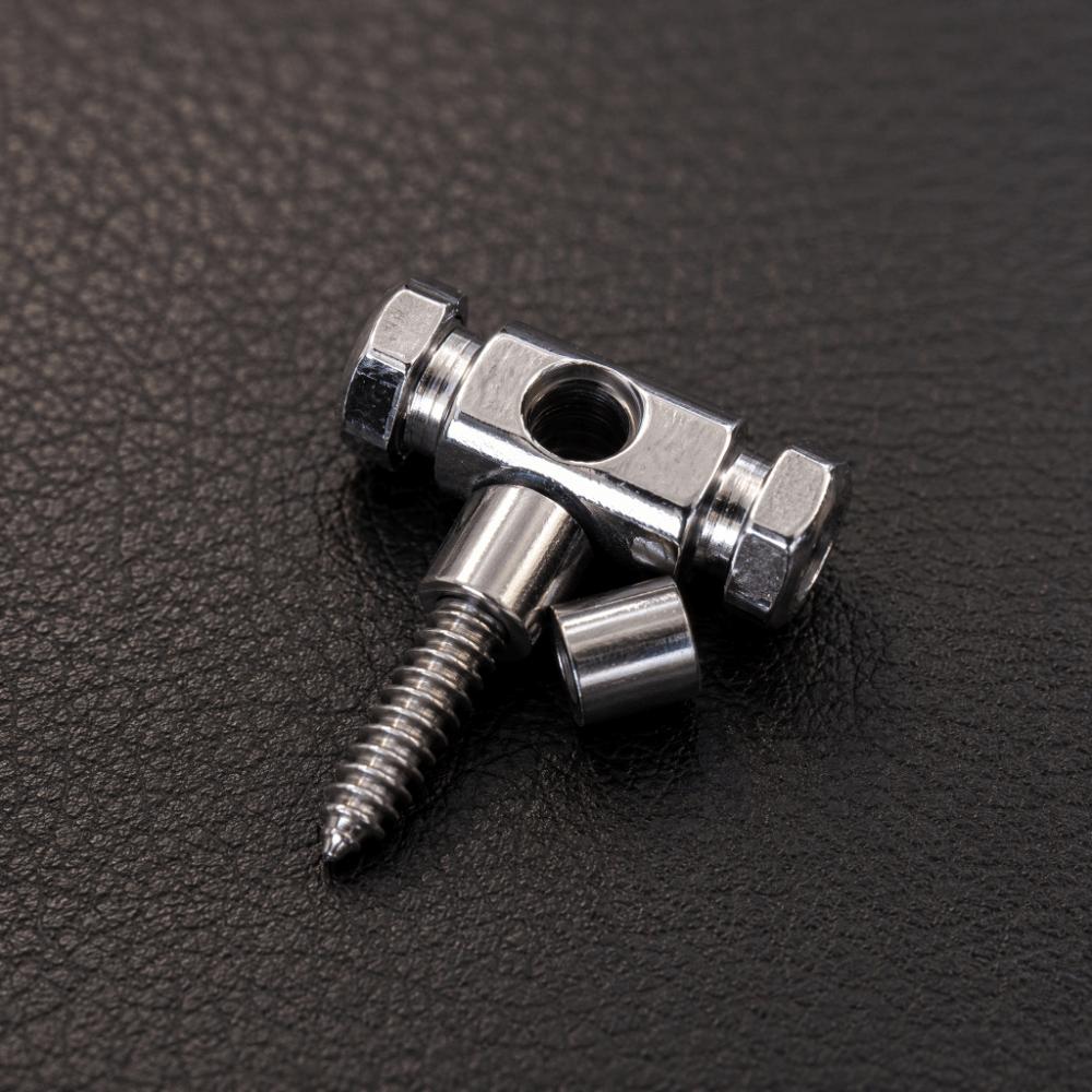 4PCS Metal Guitar String Retainer With Screw Guitar Accessory String Guide For Electric Guitars