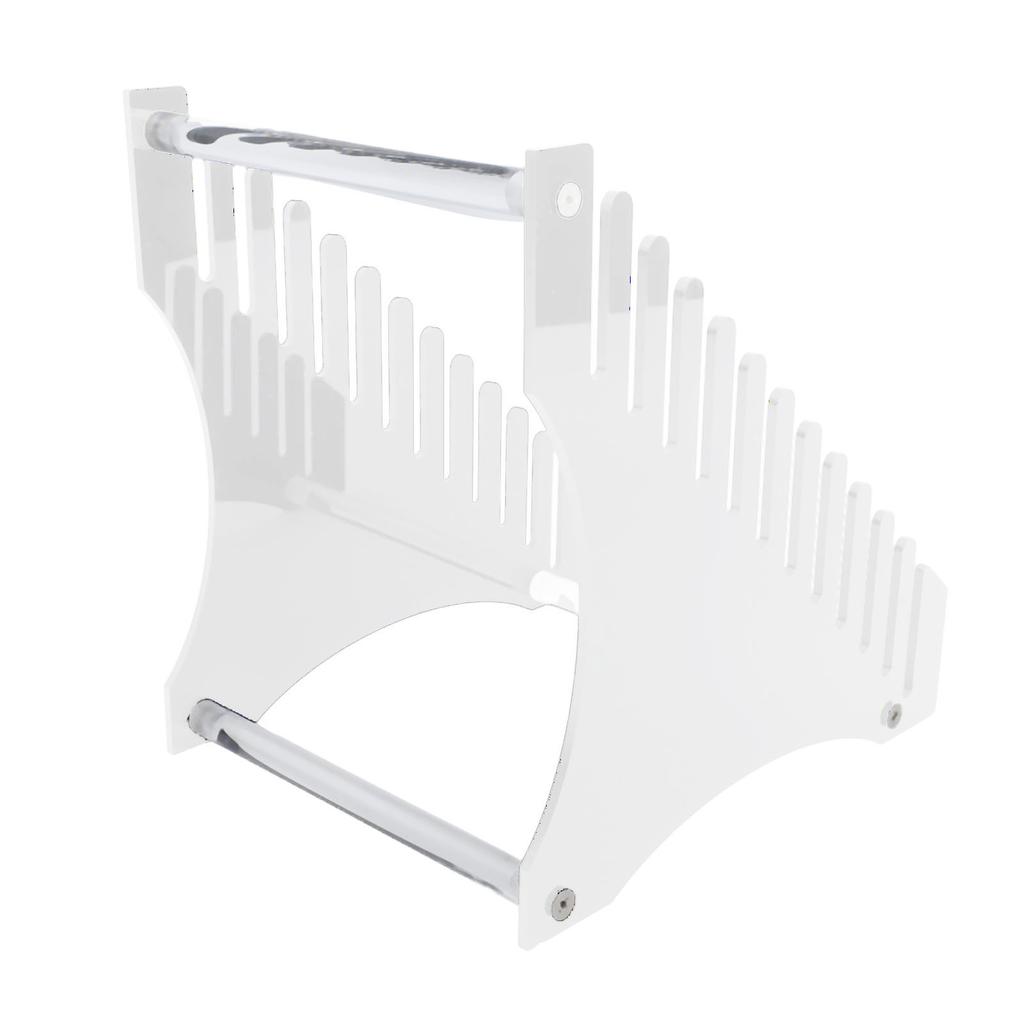 Держатель для хранения пластинок, 12 слотов, акриловый органайзер для виниловых пластинок, простая сборка, подставка для пластинок