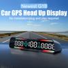 Компас Автомобильный GPS Head Up Display Автомобильные аксессуары Умный цифровой будильник Напоминание Спидометр Часы G19 HUD КМ/Ч Миль/Ч Счетчик