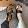 Summer New Gladiator Women Slippes Fashion Elegant Soft Sole Flats Slides Shoes Ladies Casual Beach Flip Flops Sandalias