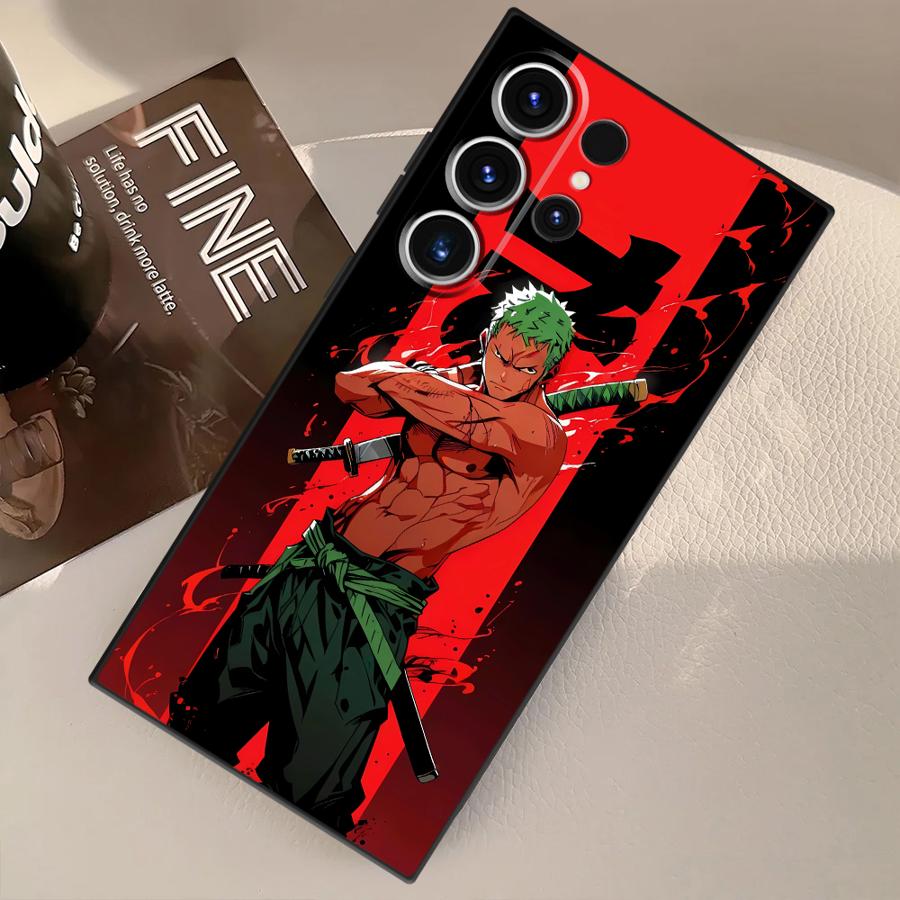 Чехол Luffy из One Piece для Samsung Galaxy S9 S25 Ultra S23 FE S20 S22 S24 Plus S21 Funda Чехол для телефона