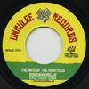 7inch Record DONOVAN KINGJAY - Ways Of The Righteous / Righteous D UNRULEE7003 Unrulee Records 2014 UK Reggae, Ska & Dub