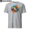 Colorful Rainbow Trout Unisex Short-Sleeve T-Shirt - Vibrant Fishing Tee