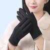 Women Winter Thermal Gloves Fleece Lined Touch Screen Gloves Warm Windproof Gloves for Texting Cycling Driving Outdoor Work