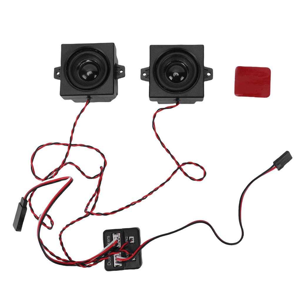 RC Car Engine Sound Module Variable Frequency Derv Engine Sound Simulator for Remote Control Construction Vehicle Truck