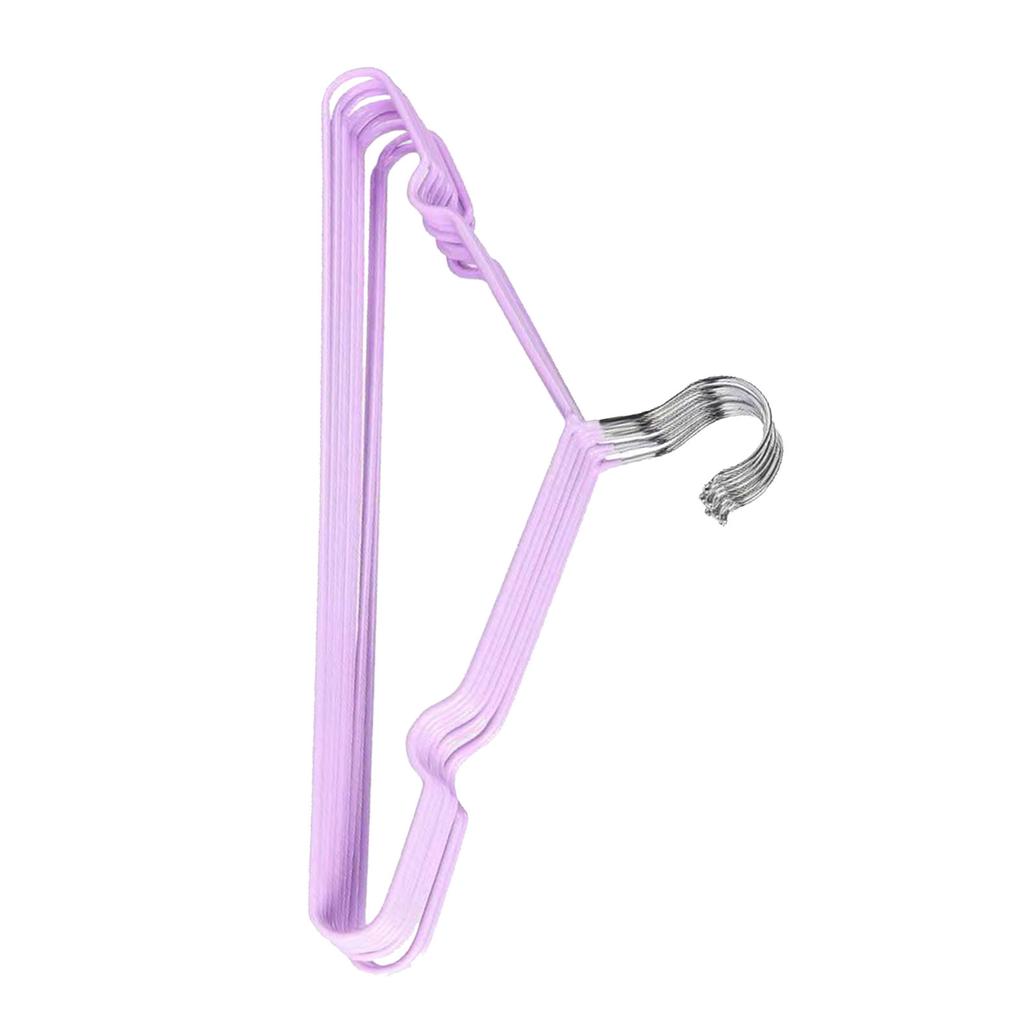 Anti Slip Clothes Hanger Stainless Steel Plastic Space Saving Adult Coat Shirt Hanger for Home Use