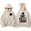 Men Streetwear Boys Band BOYNEXTDOOR Hoodies Korean Fashion Sudaderas Hombre Graphic Printing Sweatshirt Winter Top
