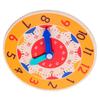 Teaching Function Wooden Teaching Clock Learning Clock Toy  For 4 To 6 Years Old Kids