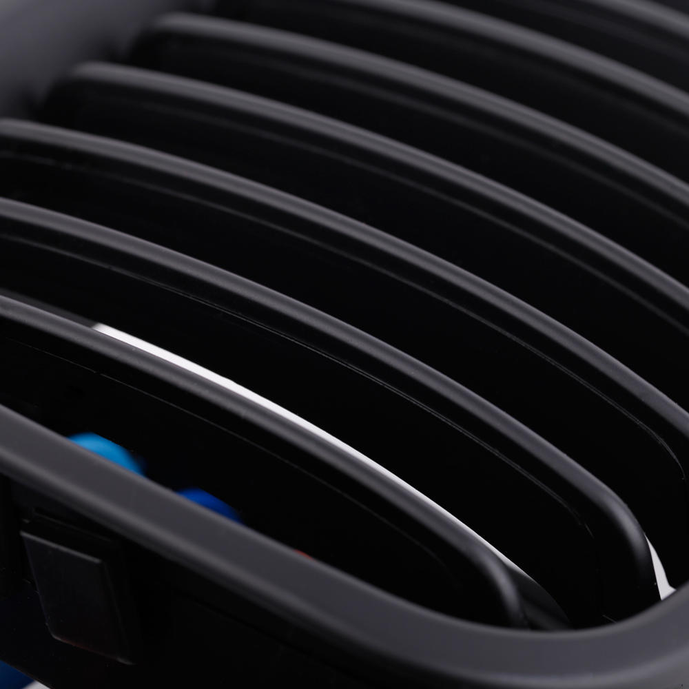 2 шт. матовая черная передняя решетка M-цвета для BMW E46 3 серии 4 двери 1998-2001 гг.