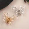 Elegant Butterfly Hair Claw Clip With Dazzling Rhinestones For Women Securely Hold Metal Hairpin Accessory