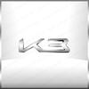 New Auto Exterior K3 K5 K8 Emblem Fender Rear Trunk Body Badge Sticker For Kia Forte Ceed Cerato RIO 2 3 4 Sorento Sportage rdxbt90