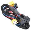 Car Headlight Wiring Harness Halogen Lamp H4 Light Enhance Cable Socket Light Enhancer Brightener